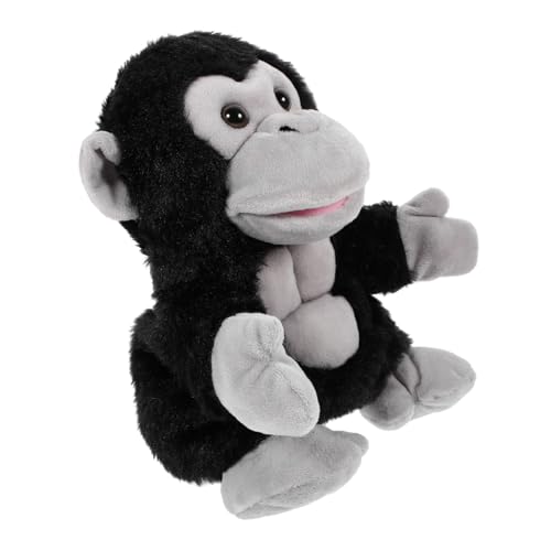 CLISPEED Gorilla Handpuppe Plüschtier Handspielzeug Interaktive Tierhandpuppe für Kleinkinder Jahre Eltern Junge Mädchen Spiele Fantasievolles Erzählspielzeug CLISPEED Gorilla Handpuppe Plüschtier Handspielzeug Interaktive Tierhandpuppe für Kleinkinder Jahre Eltern Junge Mädchen Spiele Fantasievolles Erzählspielzeug von CLISPEED