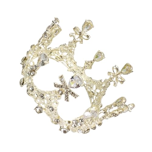 CLISPEED Haarreif Goldene Prinzessin Geburtstagskrone für Mädchen Party Cosplay Bühnenauftritte Leicht und Langlebig CLISPEED Haarreif Goldene Prinzessin Geburtstagskrone für Mädchen Party Cosplay Bühnenauftritte Leicht und Langlebig von CLISPEED