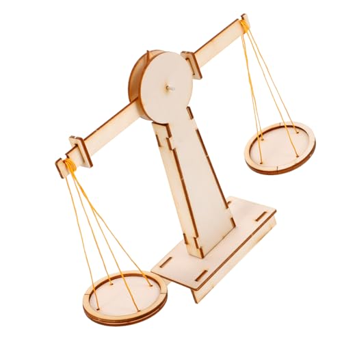 CLISPEED Handgefertigte Holz balkenwaage DIY bausatz für Pädagogisches Lernspielzeug Kreativität Gleichgewichtssinn und Feinmotorik Geschenk für Junge Mädchen und Jungen CLISPEED Handgefertigte Holz balkenwaage DIY bausatz für Pädagogisches Lernspielzeug Kreativität Gleichgewichtssinn und Feinmotorik Geschenk für Junge Mädchen und Jungen von CLISPEED