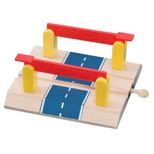 CLISPEED Holz Eisenbahn geländer Modellspielzeug Realistisches DIY straßensperren Material Fördert Motorische Fähigkeiten und Kritisches Denken Geeignet für Eisenbahn spielfiguren CLISPEED Holz Eisenbahn geländer Modellspielzeug Realistisches DIY straßensperren Material Fördert Motorische Fähigkeiten und Kritisches Denken Geeignet für Eisenbahn spielfiguren von CLISPEED