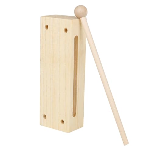 CLISPEED Holz Percussion Block Musikinstrument für Musikspielzeug Ab Jahre Pädagogisches Schlaginstrument mit Schlägel Fördert Rhythmusgefühl und Sensorische Entwicklung CLISPEED Holz Percussion Block Musikinstrument für Musikspielzeug Ab Jahre Pädagogisches Schlaginstrument mit Schlägel Fördert Rhythmusgefühl und Sensorische Entwicklung von CLISPEED