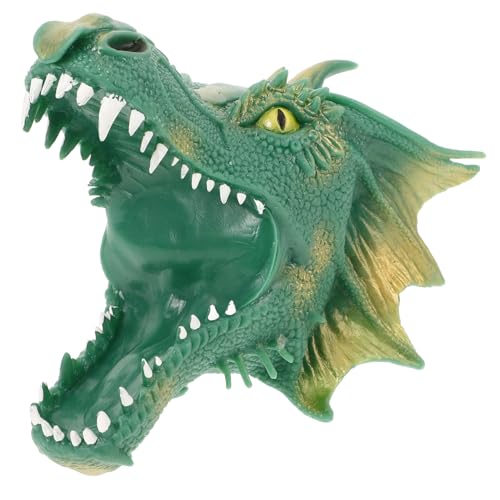 CLISPEED Interaktive Dinosaurier handpuppe aus Weichem Gummi Realistische für Lustiges Tier handspielzeug für Fantasievolles Geschichtenerzählen und Kreative Kinderanimation Grün CLISPEED Interaktive Dinosaurier handpuppe aus Weichem Gummi Realistische für Lustiges Tier handspielzeug für Fantasievolles Geschichtenerzählen und Kreative Kinderanimation Grün von CLISPEED