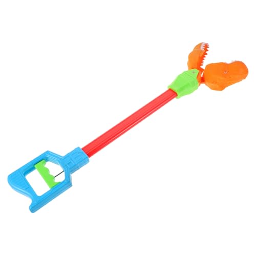 CLISPEED Interaktives Dinosaurier Greifspielzeug für Großes Orangfarbenes Dinosaurierkopf Design Sicherer Mechanischer Greifarm Kreatives für Drinnen und Draußen CLISPEED Interaktives Dinosaurier Greifspielzeug für Großes Orangfarbenes Dinosaurierkopf Design Sicherer Mechanischer Greifarm Kreatives für Drinnen und Draußen von CLISPEED