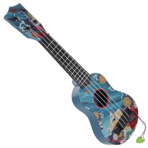 CLISPEED Kinderspielzeug Imitation Gitarre mit Verstellbaren Saiten Mini Musikinstrument aus Stabilem Kunststoff Pädagogisches Lernspielzeug für Anfänger und Musikalisch Interessierte Ab CLISPEED Kinderspielzeug Imitation Gitarre mit Verstellbaren Saiten Mini Musikinstrument aus Stabilem Kunststoff Pädagogisches Lernspielzeug für Anfänger und Musikalisch Interessierte Ab von CLISPEED