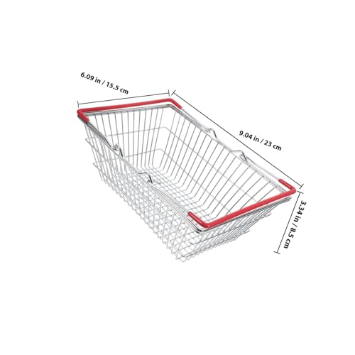 CLISPEED Mini Einkaufskorb aus Rot Großer Kindgerechter Aufbewahrungskorb Vielseitig für Aufbewahrung Robustes Design für Jungen und Mädchen CLISPEED Mini Einkaufskorb aus Rot Großer Kindgerechter Aufbewahrungskorb Vielseitig für Aufbewahrung Robustes Design für Jungen und Mädchen von CLISPEED