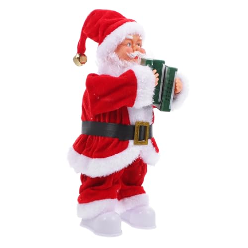 CLISPEED Mini Weihnachtsmann Figur Batteriebetrieben Miniatur Tischdekoration Festliche Xmas Deko Wohnräume CLISPEED Mini Weihnachtsmann Figur Batteriebetrieben Miniatur Tischdekoration Festliche Xmas Deko Wohnräume von CLISPEED