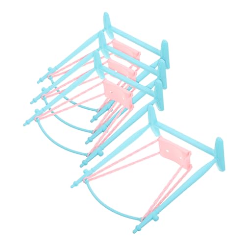 CLISPEED Miniatur Puppenschaukel aus Realistisches Spielplatz Accessoire Langlebig und Passend für Puppenhäuser und Miniatur Spielsets Teiliges Buntes CLISPEED Miniatur Puppenschaukel aus Realistisches Spielplatz Accessoire Langlebig und Passend für Puppenhäuser und Miniatur Spielsets Teiliges Buntes von CLISPEED