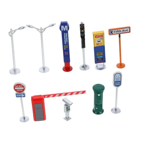 CLISPEED Miniatur Verkehrszeichen aus Kunststoff Realistisches Lernspielzeug für Spielstraße Simulation Verkehrs und Warnschilder Verkehrsverständnis und Spielerischem Lernen CLISPEED Miniatur Verkehrszeichen aus Kunststoff Realistisches Lernspielzeug für Spielstraße Simulation Verkehrs und Warnschilder Verkehrsverständnis und Spielerischem Lernen von CLISPEED