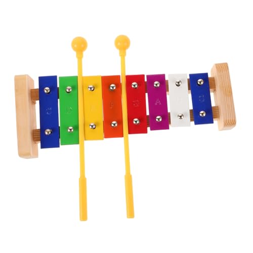 CLISPEED Noten Xylophon Holzspielzeug Montessori Schlaginstrument für Musikalisches Lernspielzeug der Frühkindlichen Entwicklung CLISPEED Noten Xylophon Holzspielzeug Montessori Schlaginstrument für Musikalisches Lernspielzeug der Frühkindlichen Entwicklung von CLISPEED