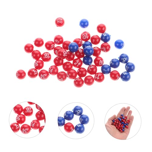 CLISPEED Nummerierte Lotteriebälle aus Robustem Kunststoff Partyspiel-bälle für Tombola Gewinnspiele und Freizeitaktivitäten für Zuhause und Veranstaltungen Langlebig und Spaßsteigernd CLISPEED Nummerierte Lotteriebälle aus Robustem Kunststoff Partyspiel-bälle für Tombola Gewinnspiele und Freizeitaktivitäten für Zuhause und Veranstaltungen Langlebig und Spaßsteigernd von CLISPEED