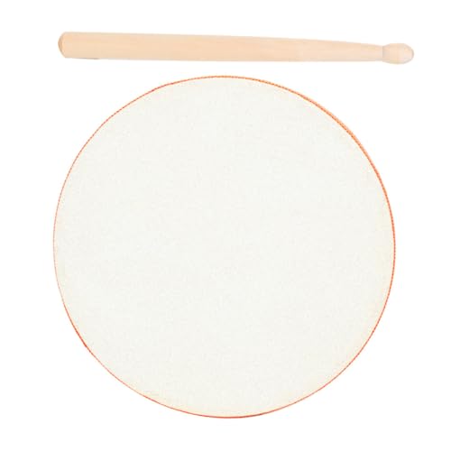 CLISPEED Orff Doppelseitige Handtrommel aus Holz mit Schlagstöcken Kindgerechtes Musikspielzeug für Kleinkinder zur Musikalischen Früherziehung Fördert Griffkraft und Farberkennung CLISPEED Orff Doppelseitige Handtrommel aus Holz mit Schlagstöcken Kindgerechtes Musikspielzeug für Kleinkinder zur Musikalischen Früherziehung Fördert Griffkraft und Farberkennung von CLISPEED