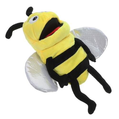 CLISPEED Plüsch Bienen Handpuppe Weiches Interaktives Pädagogische Marionette für Rollenspiele Geschichtenerzählen Geeignet für Kindergarten Schule CLISPEED Plüsch Bienen Handpuppe Weiches Interaktives Pädagogische Marionette für Rollenspiele Geschichtenerzählen Geeignet für Kindergarten Schule von CLISPEED