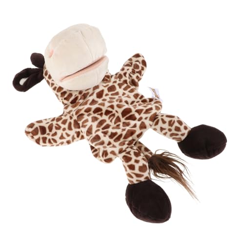 CLISPEED Plüsch Handpuppe Rentier Kuschelig Interaktives für Familienbindung Rollenspiel Puppentheater CLISPEED Plüsch Handpuppe Rentier Kuschelig Interaktives für Familienbindung Rollenspiel Puppentheater von CLISPEED