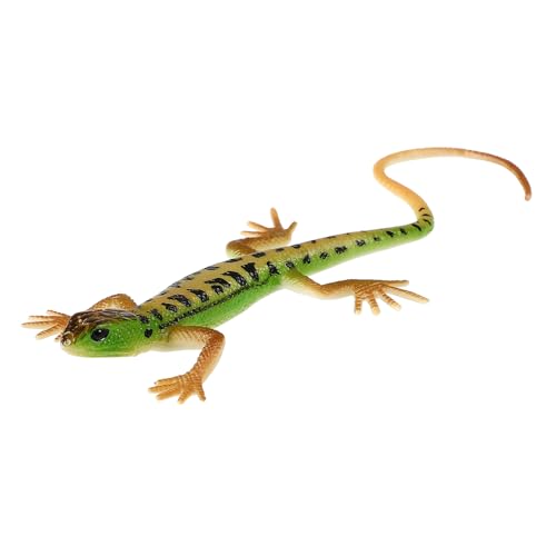 CLISPEED Realistisches Echsen aus Kunststoff Pädagogisches Reptilienmodell für Umweltfreundlich Langlebig als Lernspielzeug und Partygeschenk Naturgetreue Details Grün CLISPEED Realistisches Echsen aus Kunststoff Pädagogisches Reptilienmodell für Umweltfreundlich Langlebig als Lernspielzeug und Partygeschenk Naturgetreue Details Grün von CLISPEED