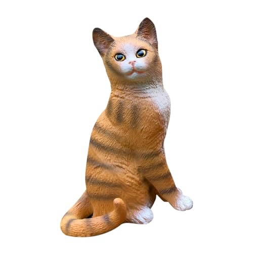 CLISPEED Realistisches Katzenmodell Sitzend Tisch Dekoration Details Kindgerecht Biologisches Lernspielzeug Kompakt Platzsparend für Katzenliebhaber und Junge Wissenschaftsfreunde CLISPEED Realistisches Katzenmodell Sitzend Tisch Dekoration Details Kindgerecht Biologisches Lernspielzeug Kompakt Platzsparend für Katzenliebhaber und Junge Wissenschaftsfreunde von CLISPEED