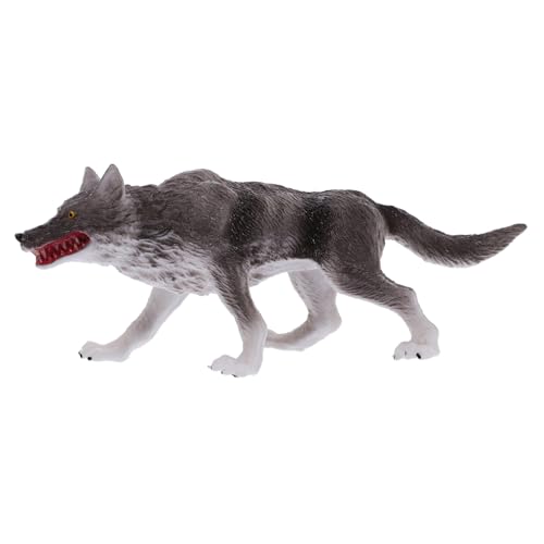 CLISPEED Realistisches Kleines Wolfsmodell aus Abs Detailreiche Wildtierfigur als Dekoration für Kinderzimmer Schreibtisch und Pädagogisches Tierornament für Wildlife Fans CLISPEED Realistisches Kleines Wolfsmodell aus Abs Detailreiche Wildtierfigur als Dekoration für Kinderzimmer Schreibtisch und Pädagogisches Tierornament für Wildlife Fans von CLISPEED