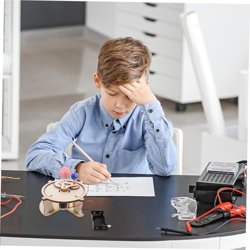 CLISPEED Solar System Modell Bausatz für DIY Astronomie Lernset mit Erde Mond Sonne Rotierendem Orbitalplanetarium Pädagogisches Wissenschaftsspielzeug Kreativität und Verständnis CLISPEED Solar System Modell Bausatz für DIY Astronomie Lernset mit Erde Mond Sonne Rotierendem Orbitalplanetarium Pädagogisches Wissenschaftsspielzeug Kreativität und Verständnis von CLISPEED
