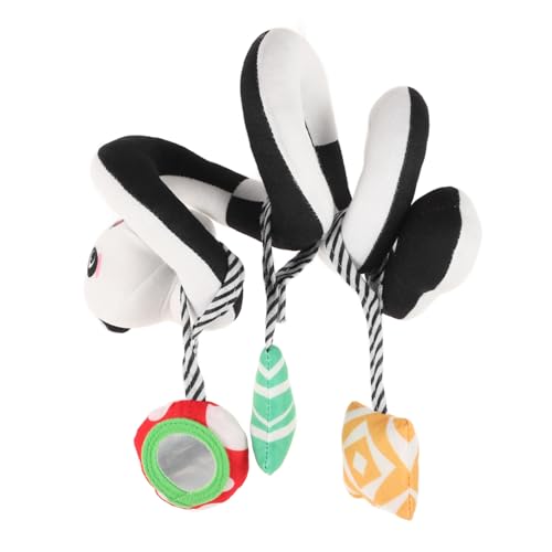 CLISPEED Spiral Hängespielzeug Panda Design Plüsch Kontrastspielzeug für Neugeborene Jahre Kinderwagen und Kinderbett zur Sensorischen Frühförderung und Beruhigung CLISPEED Spiral Hängespielzeug Panda Design Plüsch Kontrastspielzeug für Neugeborene Jahre Kinderwagen und Kinderbett zur Sensorischen Frühförderung und Beruhigung von CLISPEED