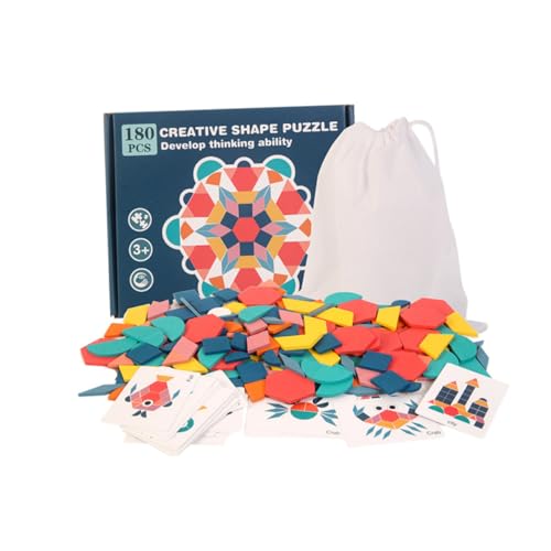 CLISPEED Teiliges Holzpuzzle Pädagogisches Geometrisches Formenspielzeug Farbig Sicher Fördert Problemlösung Kreativität und Farbenerkennung für Montessori Lernspielzeug Jungen Mädchen CLISPEED Teiliges Holzpuzzle Pädagogisches Geometrisches Formenspielzeug Farbig Sicher Fördert Problemlösung Kreativität und Farbenerkennung für Montessori Lernspielzeug Jungen Mädchen von CLISPEED