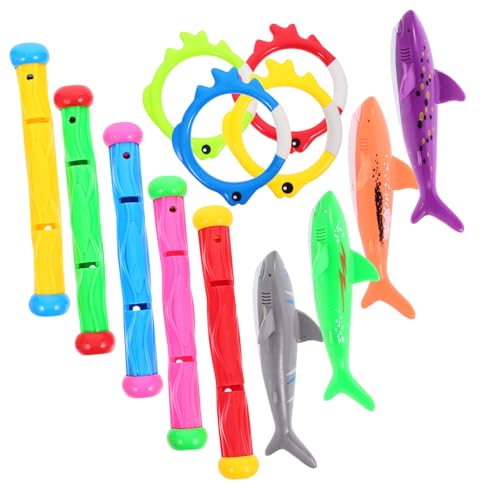 CLISPEED Teiliges Tauchen mit Tauchringen und Sticks Bunte Schwimmbad Spielzeuge für Sommer Pool Spiele Sicher Langlebig für Schwimmtraining CLISPEED Teiliges Tauchen mit Tauchringen und Sticks Bunte Schwimmbad Spielzeuge für Sommer Pool Spiele Sicher Langlebig für Schwimmtraining von CLISPEED