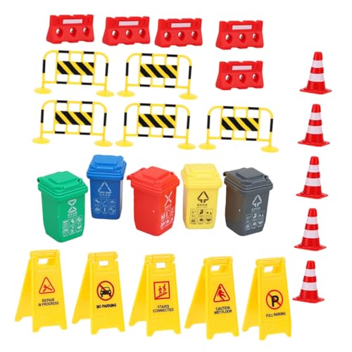 CLISPEED Teiliges Verkehrszeichen Spielset für Realistische Miniatur Absperrungen und Straßenschilder in Rot und Gelb Pädagogisches Lernspielzeug für Verkehrserziehung und Rollenspiele CLISPEED Teiliges Verkehrszeichen Spielset für Realistische Miniatur Absperrungen und Straßenschilder in Rot und Gelb Pädagogisches Lernspielzeug für Verkehrserziehung und Rollenspiele von CLISPEED