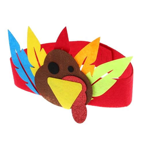 CLISPEED Thanksgiving Stirnband Bunte Truthahn Haarschmuck Leichte Party Kopfbedeckung Festliche Haardekoration für Fotos und Feierlichkeiten CLISPEED Thanksgiving Stirnband Bunte Truthahn Haarschmuck Leichte Party Kopfbedeckung Festliche Haardekoration für Fotos und Feierlichkeiten von CLISPEED