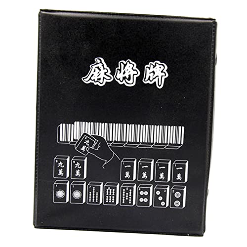 CLISPEED Tragbares Mahjong Reiseset Mini Chinesisches Majong Leichtes Desktop Spiel Für Spieler Familie Und Party Unterhaltung CLISPEED Tragbares Mahjong Reiseset Mini Chinesisches Majong Leichtes Desktop Spiel Für Spieler Familie Und Party Unterhaltung von CLISPEED