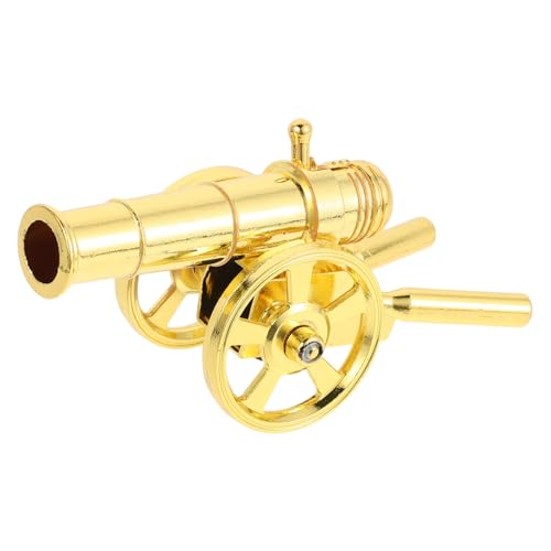 CLISPEED Vintage Metall Kanonen Modell Langlebige Artillerie Statue Dekoratives Sammlerstück für Schreibtisch Regal und Büro Authentisches Diorama Zubehör für Historische Szenen CLISPEED Vintage Metall Kanonen Modell Langlebige Artillerie Statue Dekoratives Sammlerstück für Schreibtisch Regal und Büro Authentisches Diorama Zubehör für Historische Szenen von CLISPEED