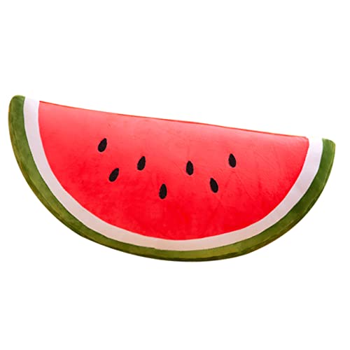 CLISPEED Wassermelonenkissen gefüllte Wassermelone Wassermelonen-Wurfskissen Passionsfrucht Obst für kinderspielzeug Home Sofa entzückendes Fruchtspielzeug Plüsch rot von CLISPEED