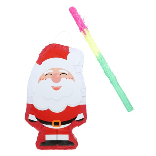 CLISPEED Weihnachtliche Santa Claus Pinata mit Gefüllt mit Süßigkeiten Festliche Partydekoration für Kindergeburtstage und Weihnachtsfeiern Lustiges Spiel und Fotorequisit Teiliges CLISPEED Weihnachtliche Santa Claus Pinata mit Gefüllt mit Süßigkeiten Festliche Partydekoration für Kindergeburtstage und Weihnachtsfeiern Lustiges Spiel und Fotorequisit Teiliges von CLISPEED