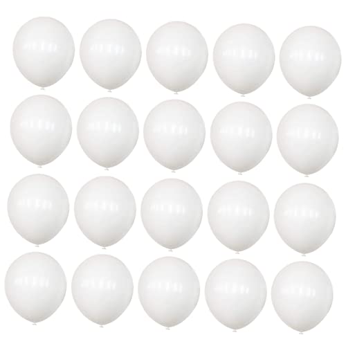 CLISPEED Weiße Latexballons Hochwertige Partyballons Für Geburtstagsfeiern Und Hochzeiten Perfekte Dekoration Für Jubiläen Und Feste von CLISPEED