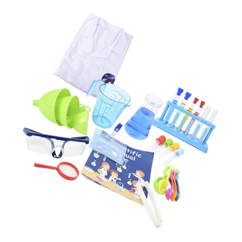 CLISPEED Wissenschaft Experimentierkasten Set Labor Experiment Kit für Jungen und Mädchen DIY Chemie Labor zur Praktischer Fähigkeiten Pädagogisch und Kreativ Inklusive Zufällige Farbe CLISPEED Wissenschaft Experimentierkasten Set Labor Experiment Kit für Jungen und Mädchen DIY Chemie Labor zur Praktischer Fähigkeiten Pädagogisch und Kreativ Inklusive Zufällige Farbe von CLISPEED