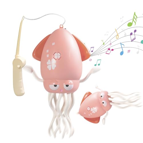 CLIUNT Electric Dancing Octopus Toy, Tanzender Oktopus Spielzeug, Magische Tanzende Krake, Tanzenden Oktopus Baby Spielzeug mit LED-Lichtern Musik und Angelrute, Automatisch Hindernisvermeidung CLIUNT Electric Dancing Octopus Toy, Tanzender Oktopus Spielzeug, Magische Tanzende Krake, Tanzenden Oktopus Baby Spielzeug mit LED-Lichtern Musik und Angelrute, Automatisch Hindernisvermeidung von CLIUNT