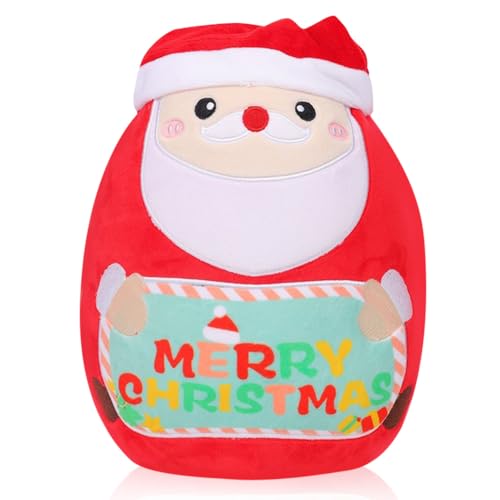 CLIUNT Weihnachtsmann Plüschtiere,Weihnachtsmann Plüsch Spielzeug,Weihnachtsmann Puppe,Weihnachts Kuscheltier,für Kinder Weihnachts Geschenk,25cm von CLIUNT