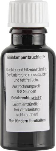 CLOU TLK20/BLAU-MP-EVP Glühlampen-Tauchlack 20ml Blau von CLOU