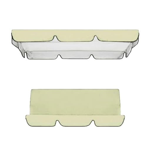 CLSSLVVBN Schaukelstuhl Überdachung aus Oxford Stoff, leicht zu reinigen und zu pflegen, Ersatz Schaukel Überdachung aus Oxford Stoff, beginnen, 164 * 114 * 15/150 * 50 * 10 von CLSSLVVBN