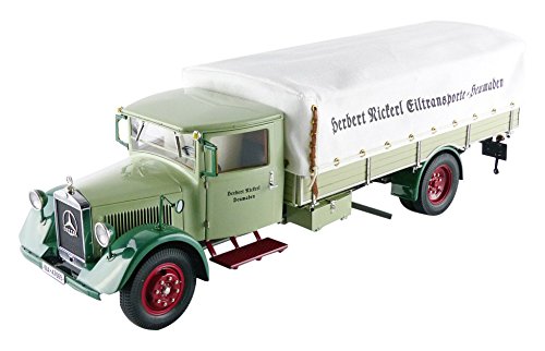 CMC – m-170 – Mercedes-Benz Lo 2750 Tarpaulin Truck – 1933/36 – Echelle 1/18 – Grün von CMC