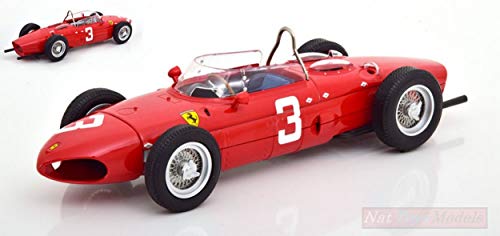 Scale Modell KOMPATIBEL MIT FERRARI 156 F1 W.VON TRIPS 1961 N.3 WINNER NETHERLAND GP 1:18 CMR CMR167 von CMC