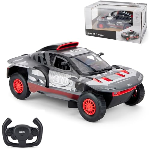 1:14 Maßstab Audi RS Q E2 RC Auto - Grau, Hochgeschwindigkeits-Rennspielzeug, Perfekt für Indoor- und Outdoor-Spaß von CMJ RC CARS