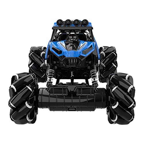 CMJ RC CARS Wiederaufladbare 4wd Funkfernsteuerung RC Auto Buggy Off Road Drift Links Rechts Auto USB 1:16 (Blau) von CMJ RC CARS