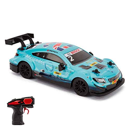 CMJ RC Cars Mercedes AMG C63 DTM Offizielles Lizenzprodukt Ferngesteuertes Auto Spielzeug Maßstab 1:24 2,4 GHz von CMJ RC CARS