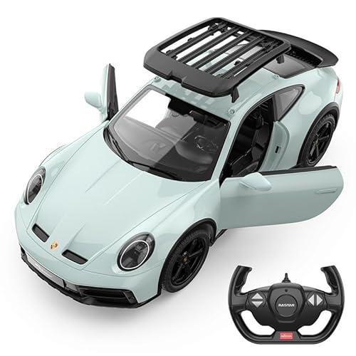 Porsche 911 Dakar Ferngesteuertes Auto im Maßstab 1:14 – Standardversion in Shade Green, Offroad-RC-Modell, Offiziell Lizenziert von CMJ RC CARS