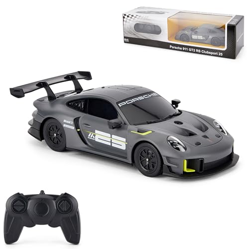 Porsche 911 GT2 RS Clubsport 25 Ferngesteuertes Auto - Maßstab 1:24, Offiziell Lizenziertes Hochleistungs-RC Auto, Grau - Ideal für Jungen und Mädchen Porsche 911 GT2 RS Clubsport 25 Ferngesteuertes Auto - Maßstab 1:24, Offiziell Lizenziertes Hochleistungs-RC Auto, Grau - Ideal für Jungen und Mädchen von CMJ RC CARS
