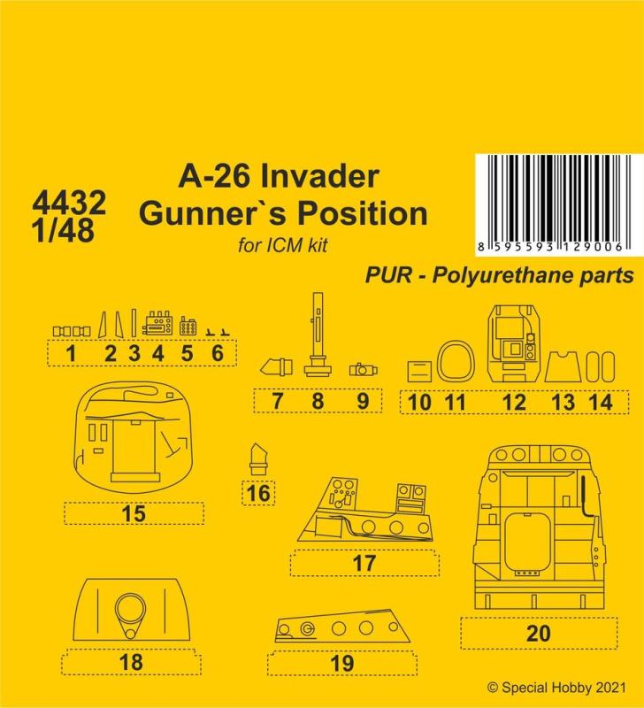 A-26 Invader - Gunner´s Position von CMK