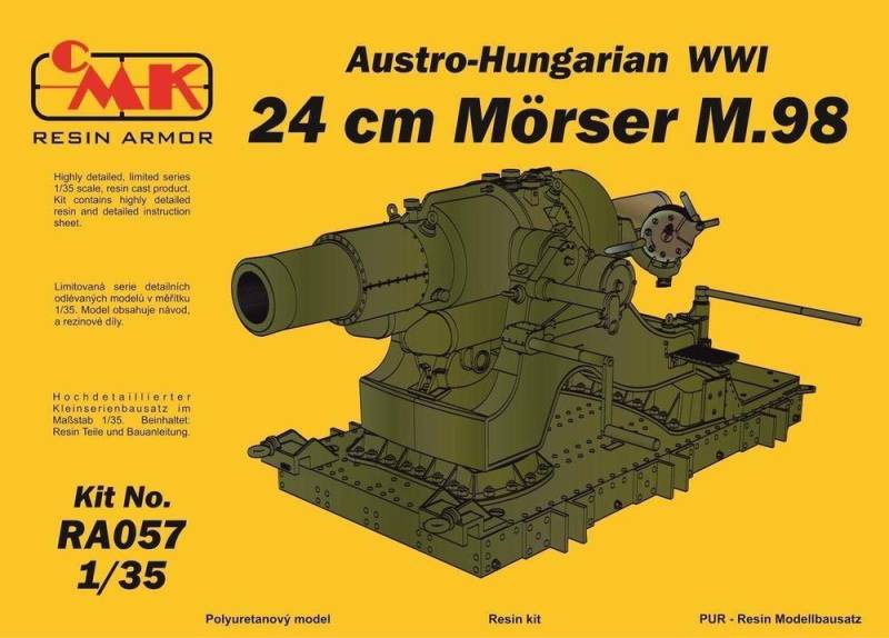 Austro-Hungarian WWI 24cm Mörser M.98 von CMK