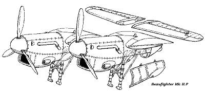 Beaufighter Mk II.F - Conversion set von CMK