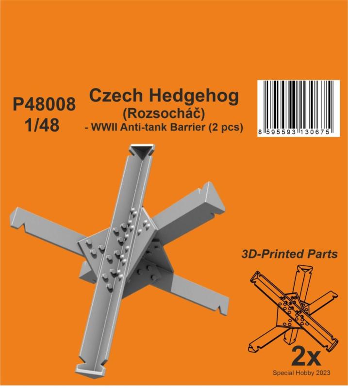 Czech Hedgehog (Rozsochac) - WWII Anti-tank Barrier (2 pcs) von CMK