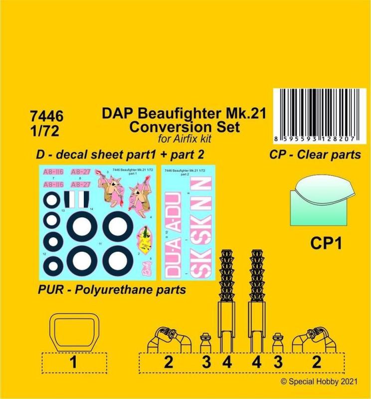 DAP Beaufighter Mk.21 - Conversion Set von CMK