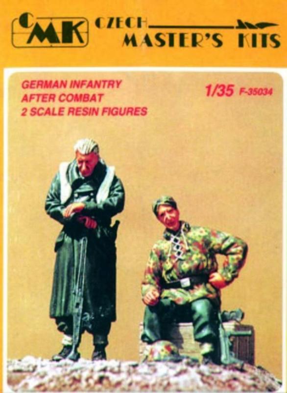 German Infantry after Combat (2 Figuren) von CMK