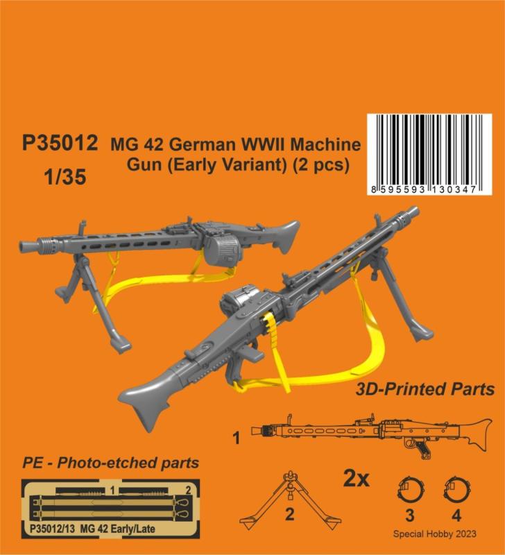 MG 42 German WWII Machine Gun (Early Variant) von CMK